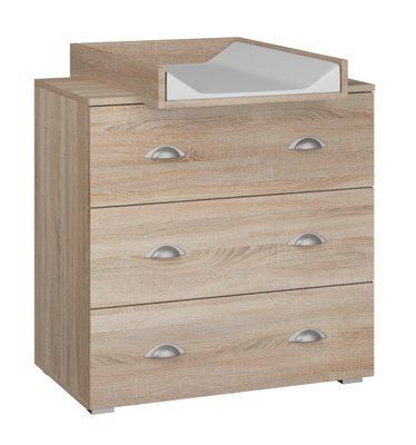 Комод Mia з столиком дуб сонома Bim Furniture BIM0461 фото - bimfurniture.com.ua