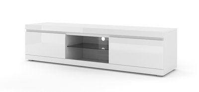 Тумба под телевизор в гостиную Net 180 белая Bim Furniture BIM0357 фото - bimfurniture.com.ua