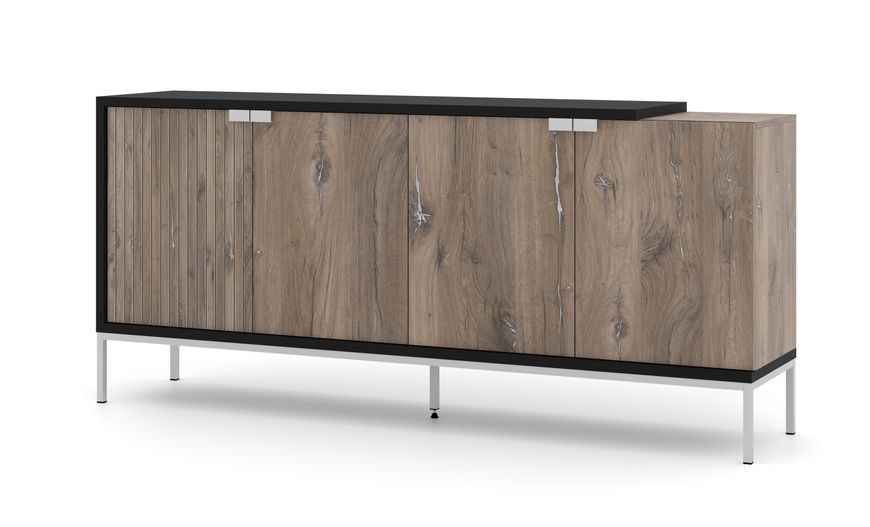 Набор мебели в гостиную Toledo 1 дуб Flagstaff Bim Furniture BIM0013 фото - bimfurniture.com.ua