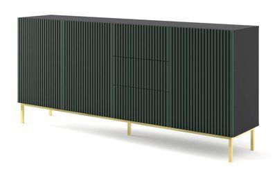 Комод у вітальню Ravenna F Cabinet 200 3D3S зелений Bim Furniture BIM0467 фото - bimfurniture.com.ua