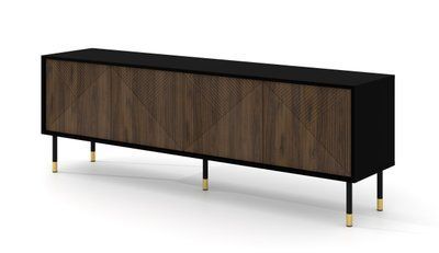 Тумба TV на ножках Woody IV 4D 180 дуб катания Bim Furniture BIM0109 фото - bimfurniture.com.ua