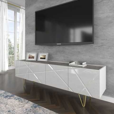 Купити Тумба під телевізор Space 180 4D біла Bim Furniture BIM0501