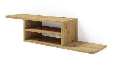 Навісна полиця під телевізор Dedal 90 дуб артизан Bim Furniture BIM0434 фото - bimfurniture.com.ua