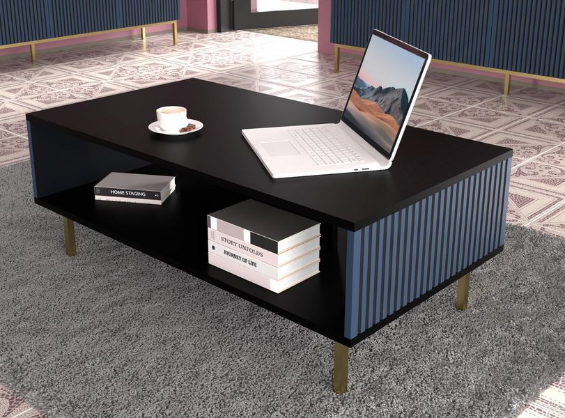 Журнальный стол Ravenna F 90x60 синий Bim Furniture BIM0471 фото - bimfurniture.com.ua