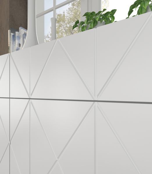 Комод чотирьохдверний на ніжках Kairo 180 4D білий Bim Furniture BIM0019 фото - bimfurniture.com.ua