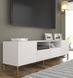 Тумба ТВ на ніжках з нішею SURF 2D2S 200 біла Bim Furniture BIM0162 фото 3 - bimfurniture.com.ua