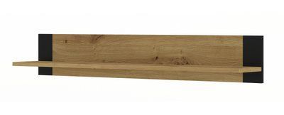 Полиця навісна Mondi 125 дуб артизан Bim Furniture BIM0115 фото - bimfurniture.com.ua