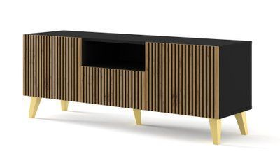 Тумба на ножках с открытой нишей и дверцей Stand 150 2D1S Bim Furniture BIM0476 фото - bimfurniture.com.ua