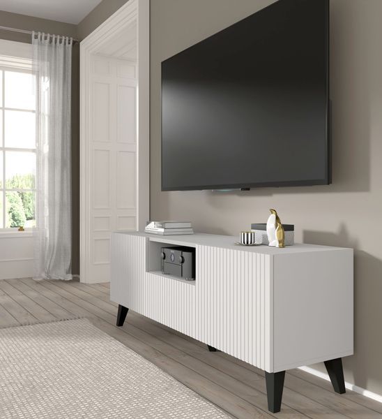 Тумба на ножках Ravenna PB 150 2D1S белая Bim Furniture BIM0477 фото - bimfurniture.com.ua