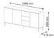 Комод в гостиную Ravenna F Cabinet 200 3D3S дуб артизан Bim Furniture BIM0321 фото 3 - bimfurniture.com.ua