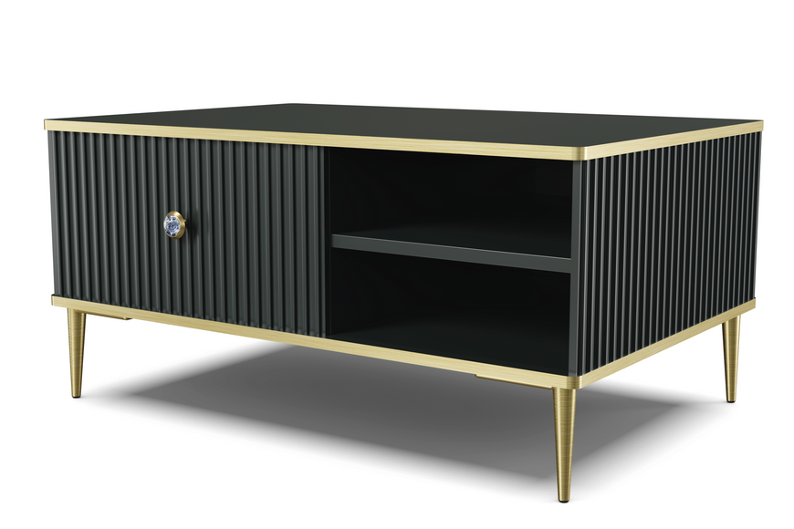 Набор мебели для зала Petra черный Bim Furniture BIM0143 фото - bimfurniture.com.ua