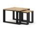 Комплект журнальних столиків у вітальню Nuka M дуб артизан Bim Furniture BIM0207 фото 1 - bimfurniture.com.ua
