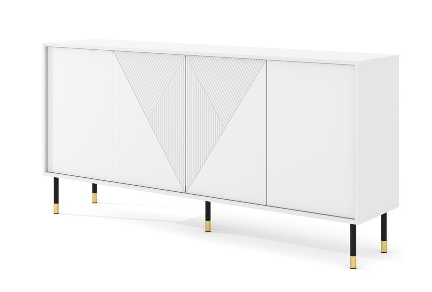 Комплект меблів у вітальню Woody білий Bim Furniture BIM0124 фото - bimfurniture.com.ua