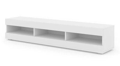 Тумба під телевізор з відкритими полицями Manta 160 біла Bim Furniture BIM0404 фото - bimfurniture.com.ua