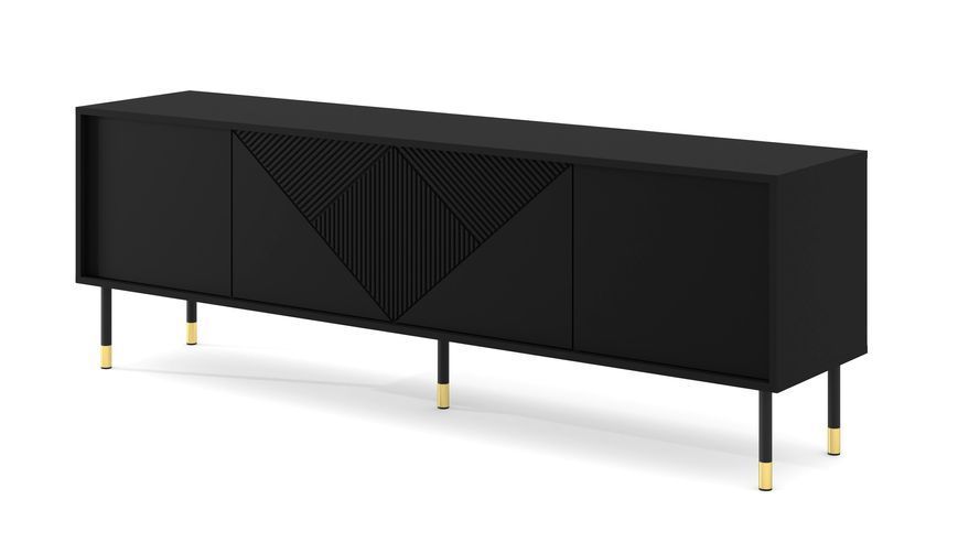 Комплект мебели в гостиную Woody черный Bim Furniture BIM0125 фото - bimfurniture.com.ua