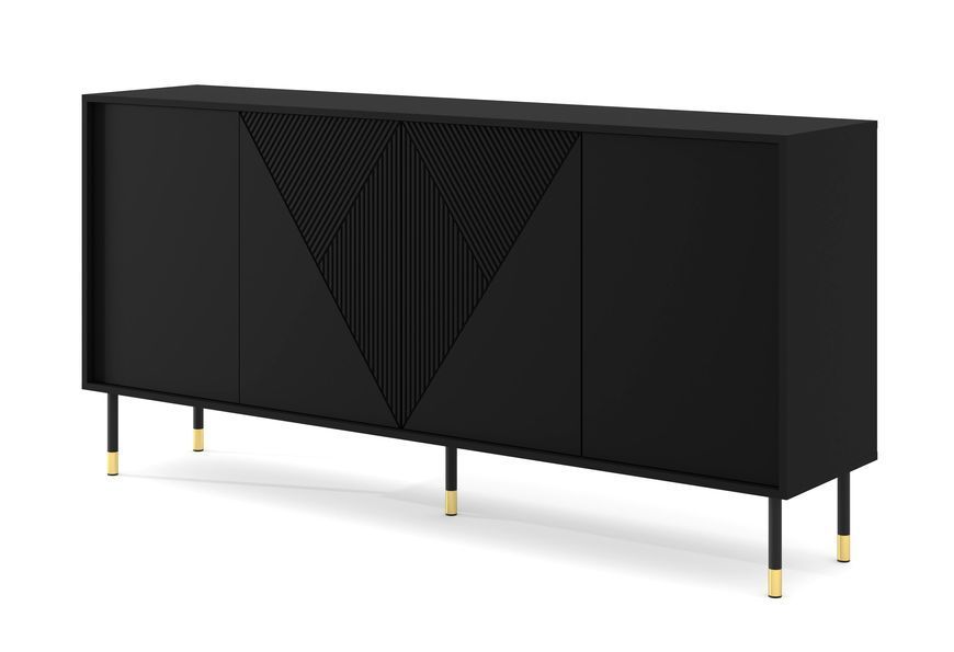 Комплект мебели в гостиную Woody черный Bim Furniture BIM0125 фото - bimfurniture.com.ua
