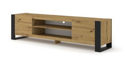 Тумба TV двохдверна Mondi 188 дуб артизан Bim Furniture BIM0126 фото - bimfurniture.com.ua