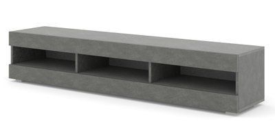 Тумба під телевізор з відкритими полицями Manta 160 графіт Bim Furniture BIM0406 фото - bimfurniture.com.ua