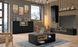 Витрина навесная в гостиную ANETTE G черная BIM FURNITURE BIM0032 фото 7 - bimfurniture.com.ua