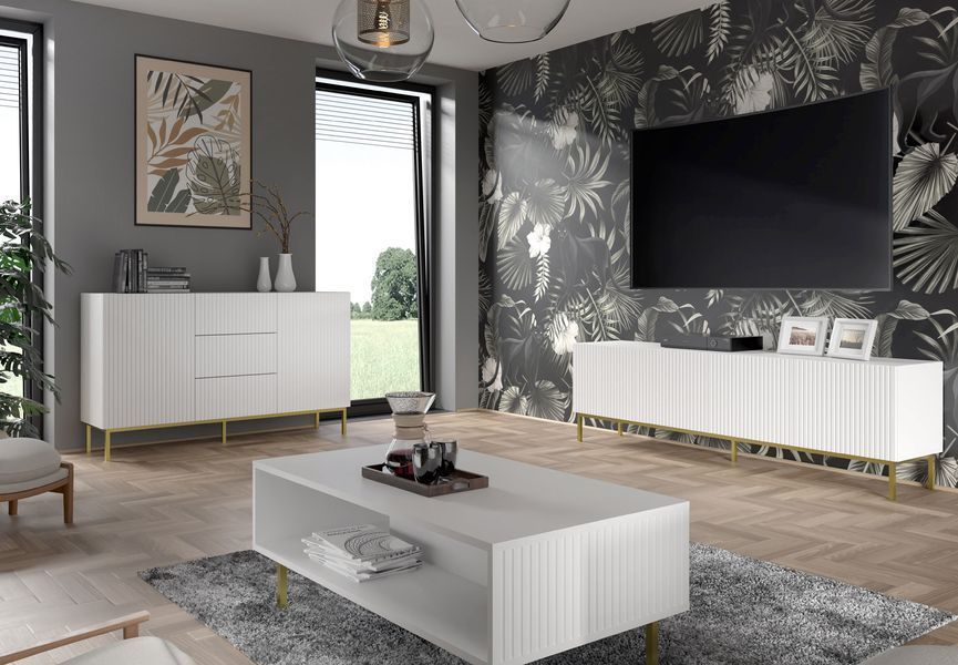 Журнальний стіл на ніжках Ravenna B 90x60 білий Bim Furniture BIM0265 фото - bimfurniture.com.ua