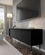Тумба TV чотирьохдверна Sherwood 4D 180 чорна Bim Furniture BIM0094 фото 3 - bimfurniture.com.ua