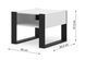 Журнальний стіл у вітальню Mondi 60 білий Bim Furniture BIM0442 фото 2 - bimfurniture.com.ua