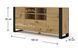Комод трехдверный Mondi 188 2D2K дуб артизан Bim Furniture BIM0131 фото 2 - bimfurniture.com.ua