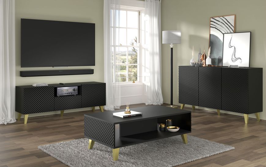Журнальный стол Ravenna PB 90x60 черный Bim Furniture BIM0490 фото - bimfurniture.com.ua