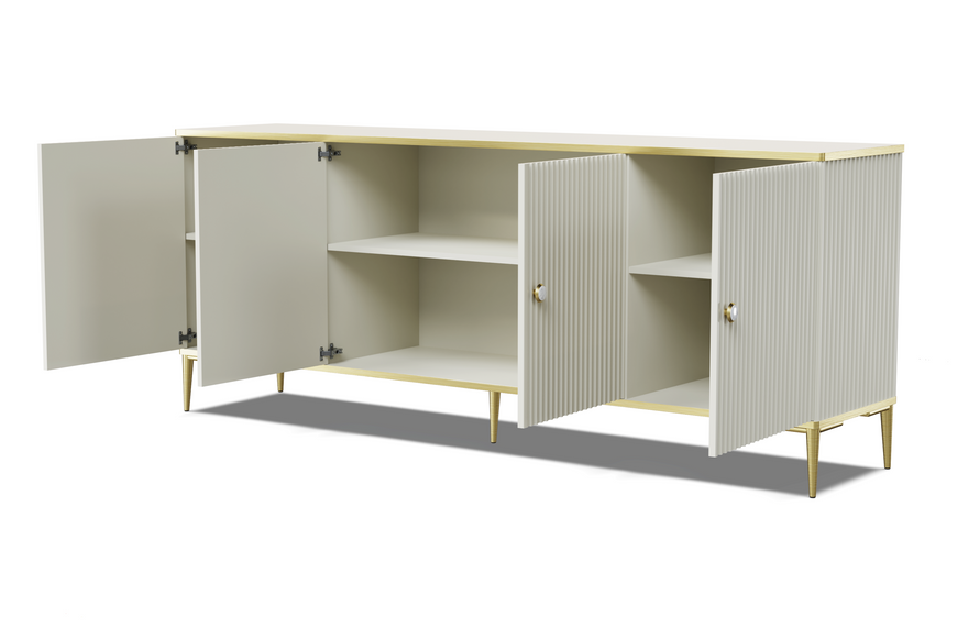 Комод четырехдверный на ножках Petra 182 4D кашимир Bim Furniture BIM0135 фото - bimfurniture.com.ua