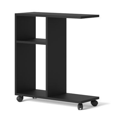 Журнальный стол на колесиках Trasco 1 черный Bim Furniture BIM0448 фото - bimfurniture.com.ua
