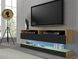 Тумба під телевізор Duo 160 дуб артизан / чорний Bim Furniture BIM0088 фото 6 - bimfurniture.com.ua