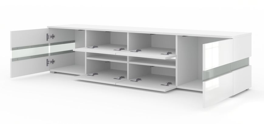 Тумба под телевизор Viper 186 белая Bim Furniture BIM0421 фото - bimfurniture.com.ua
