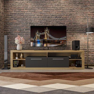 Тумба під телевізор Nexus 180 дуб крафтовий NEX0001 фото - bimfurniture.com.ua