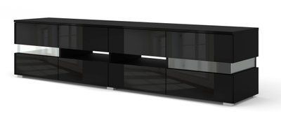 Тумба під телевізор Viper 186 чорна Bim Furniture BIM0423 фото - bimfurniture.com.ua