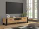 Тумба TV трьохдверна Nuka 200 дуб артизан Bim Furniture BIM0194 фото 4 - bimfurniture.com.ua