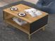 Журнальный стол Luxi 90 дуб артизан Bim Furniture BIM0456 фото 4 - bimfurniture.com.ua