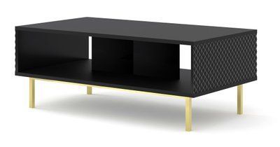 Журнальный стол на ножках Ravenna C 90x60 черный Bim Furniture BIM0348 фото - bimfurniture.com.ua