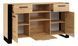 Комод трехдверный Nuka C дуб артизан Bim Furniture BIM0195 фото 2 - bimfurniture.com.ua