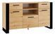 Комод трехдверный Nuka C дуб артизан Bim Furniture BIM0195 фото 1 - bimfurniture.com.ua
