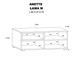 Журнальный стол Anette M черный Bim Furniture BIM0457 фото 2 - bimfurniture.com.ua