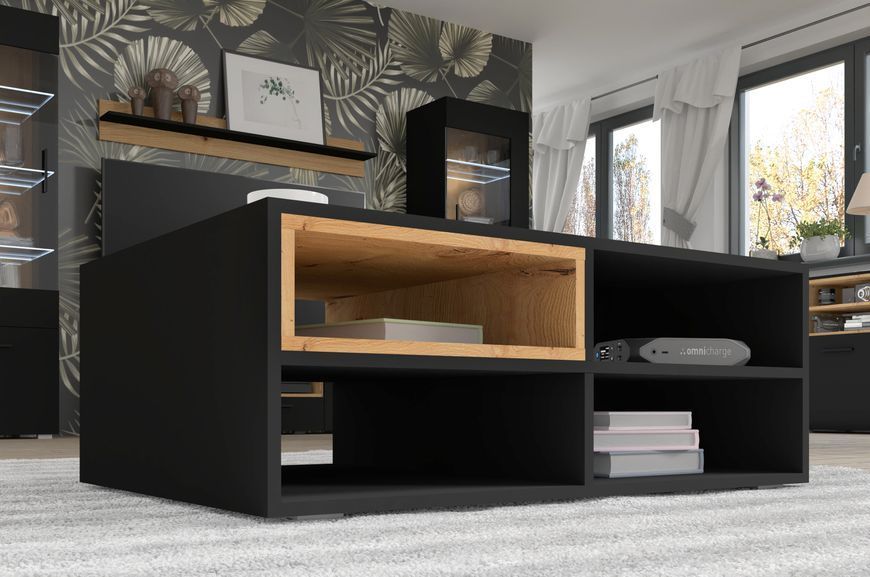 Журнальный стол Anette M черный Bim Furniture BIM0457 фото - bimfurniture.com.ua