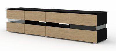 Тумба під телевізор Viper 186 дуб кам'яний Bim Furniture BIM0425 фото - bimfurniture.com.ua